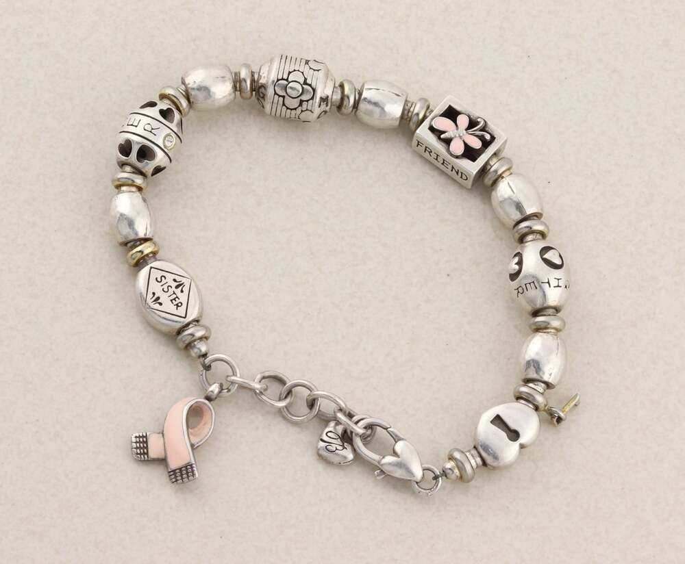 Sterling Silver Brighton Bracelet Sister Mother Friend 7" - 8" inch